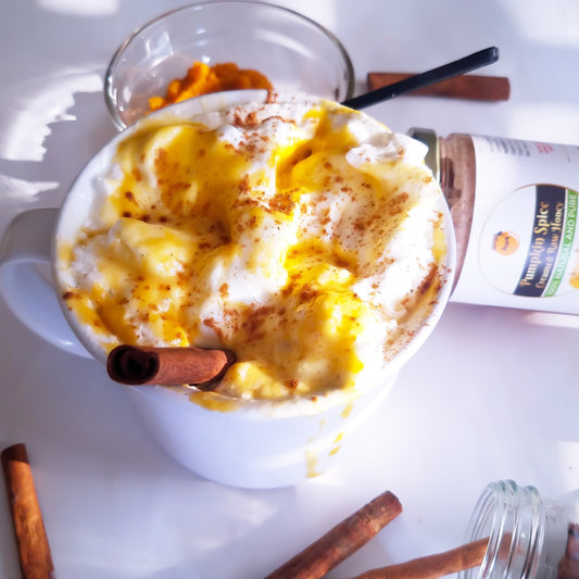 Honey Pumpkin Spice Latte