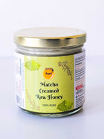 Matcha Creamed Raw Honey