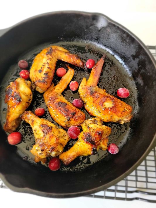 Spicy Mango Honey Chicken Wings