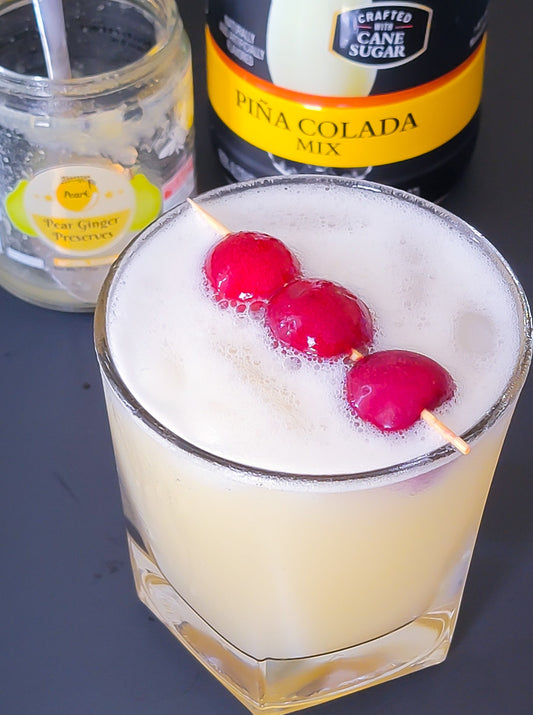 Pear Ginger Pina Colada