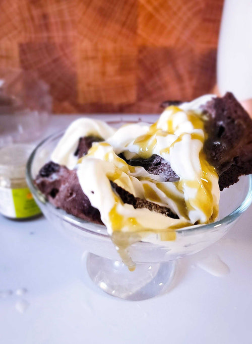 Matcha Brownie Delight