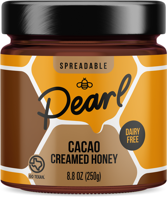 Cacao creamed honey