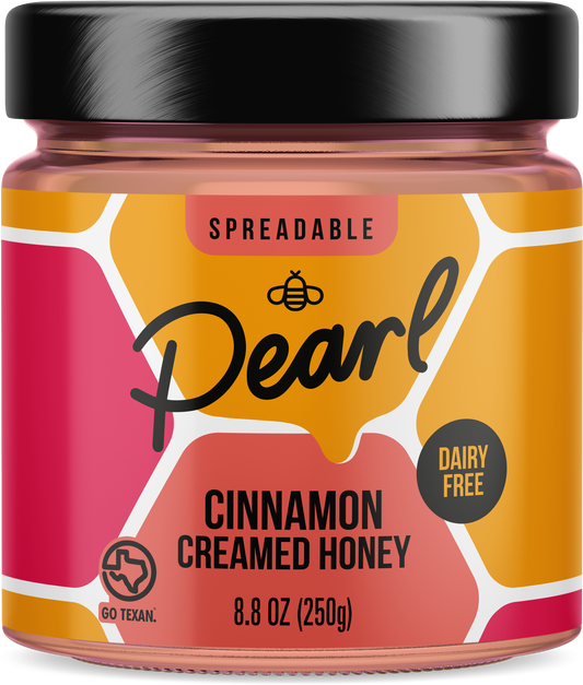 Cinnamon creamed honey