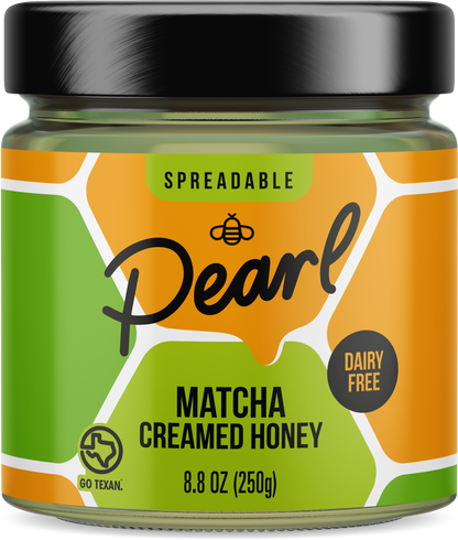 Matcha creamed honey