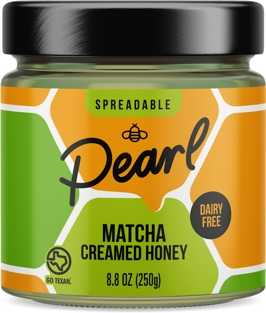 Matcha creamed honey